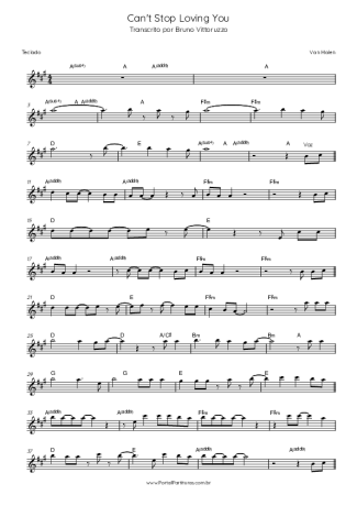 Van Halen  score for Keyboard