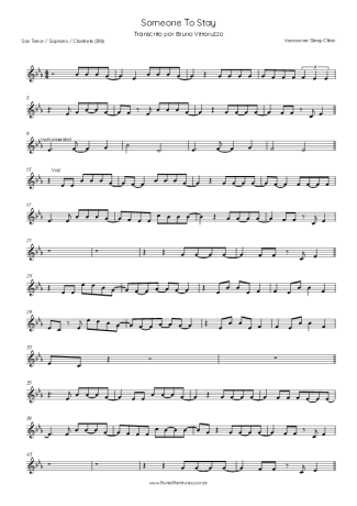 Vancouver Sleep Clinic  score for Tenor Saxophone Soprano (Bb)