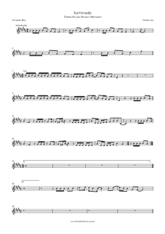 Vander Lee  score for Trumpet