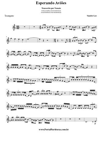 Vander Lee  score for Trumpet