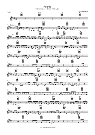 Score for Acoustic Guitar