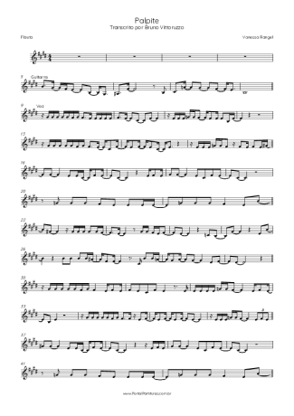 Vanessa Rangel  score for Flute