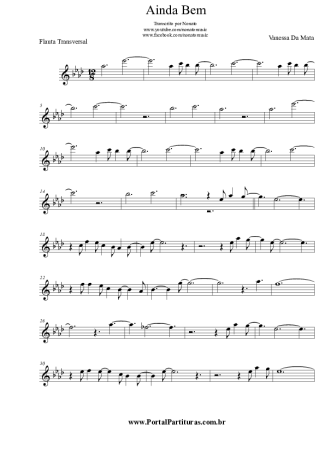 Vanessa da Mata  score for Flute