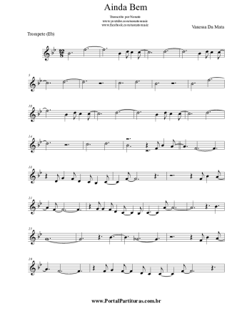 Vanessa da Mata  score for Trumpet