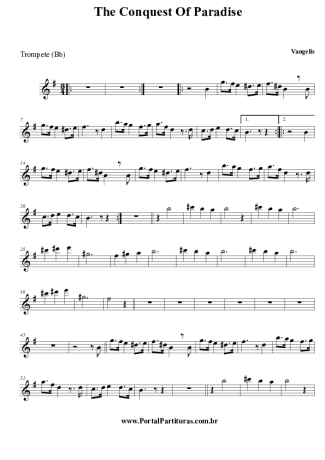 Vangelis  score for Trumpet