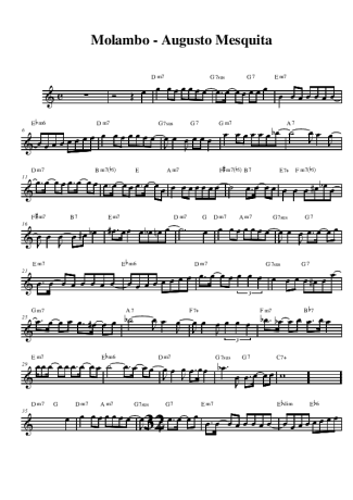 Vera Lúcia  score for Alto Saxophone