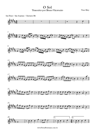 Vitor Kley  score for Clarinet (Bb)