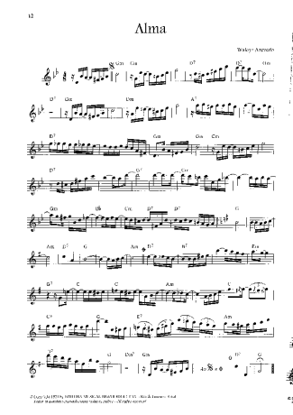 Waldir Azevedo  score for Flute