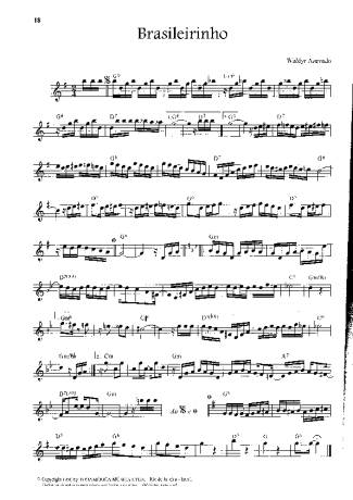 Waldir Azevedo  score for Flute