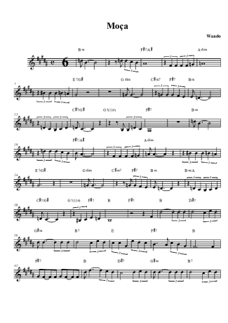 Wando - Fogo E Paixão - Sheet Music For Clarinet (Bb)