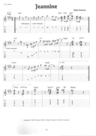 Wes Montgomery  score for Guitar