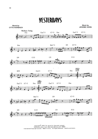 Wes Montgomery  score for Guitar