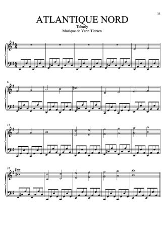 Score for Piano