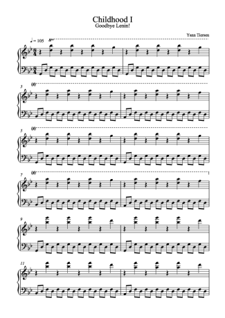 Score for Piano