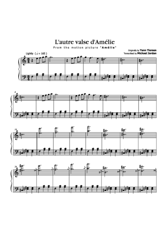 Score for Piano