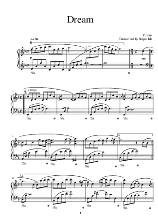 Yiruma  score for Piano