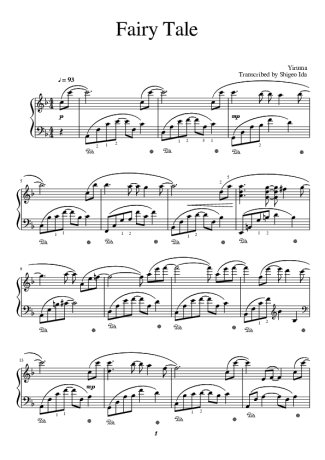 Yiruma  score for Piano