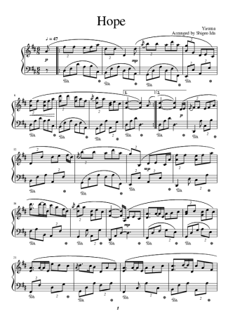 Yiruma  score for Piano