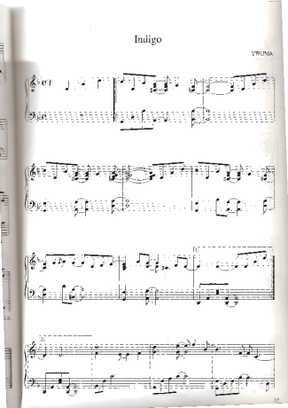 Yiruma Indigo score for Piano