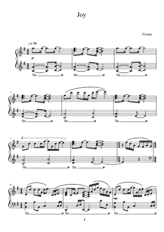 Yiruma  score for Piano