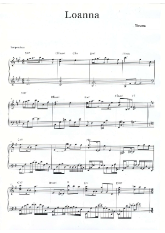 Yiruma  score for Piano