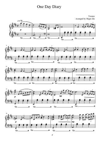 Yiruma  score for Piano