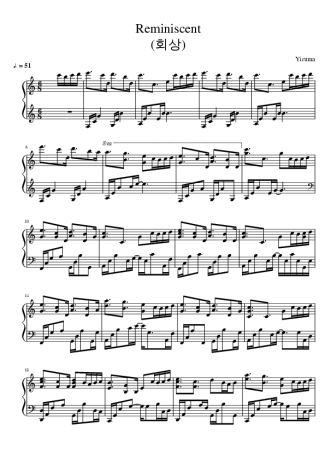 Yiruma  score for Piano