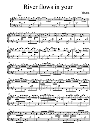 Yiruma  score for Piano