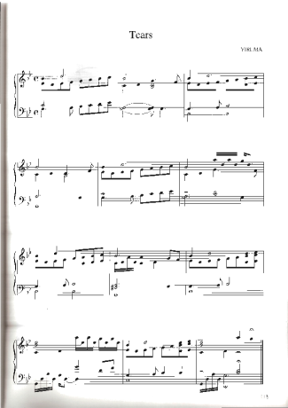 Yiruma  score for Piano