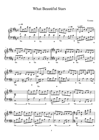 Yiruma  score for Piano