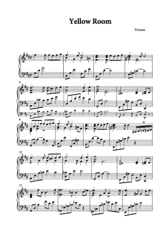 Yiruma  score for Piano