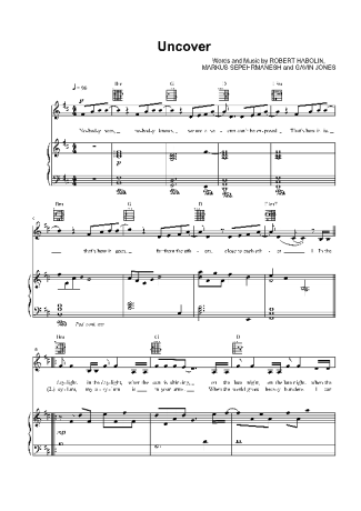 Zara Larsson Uncover score for Piano