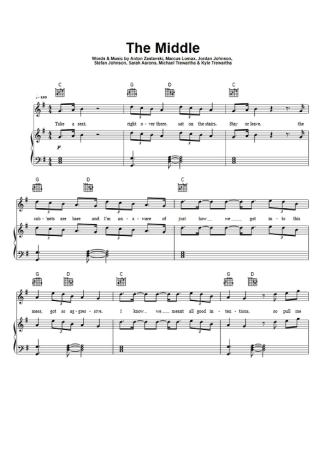 Zedd Maren Morris Grey  score for Piano