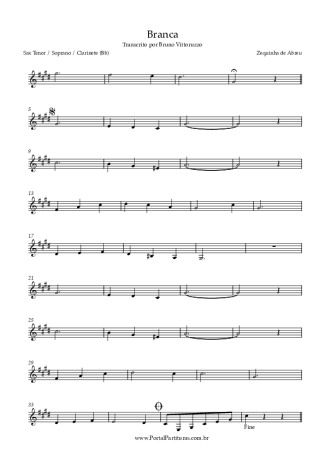 Zequinha de Abreu  score for Alto Saxophone