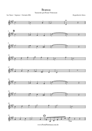 Zequinha de Abreu  score for Tenor Saxophone Soprano (Bb)