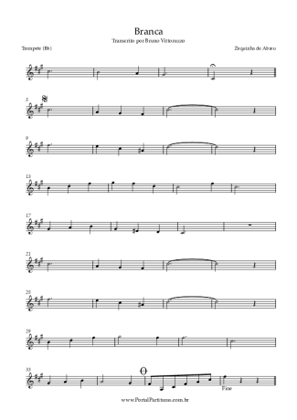 Zequinha de Abreu Branca score for Trumpet
