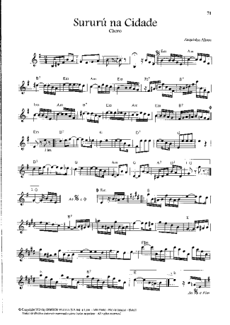 Zequinha de Abreu Sururú na Cidade score for Flute