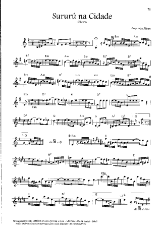 Zequinha de Abreu Sururú na Cidade score for Keyboard