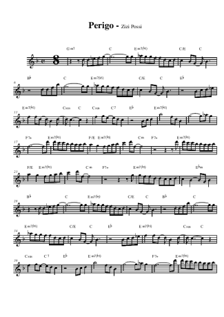 Zizi Possi  score for Alto Saxophone